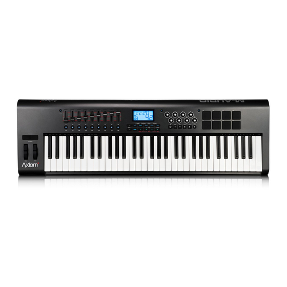 M-Audio Axiom Benutzerhandbuch