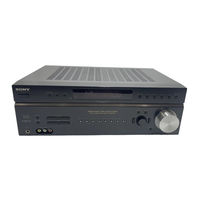 Sony STR-DE697 Einrichtungsanleitung