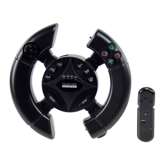 Konig Electronic GAMPS3-WHEEL10 Anleitung