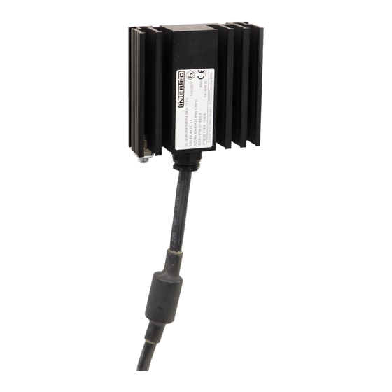 Intertec CP QUADRATHERM D.A Betriebsanleitung