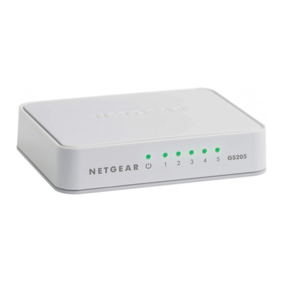 NETGEAR GS205 Installationsaleitung
