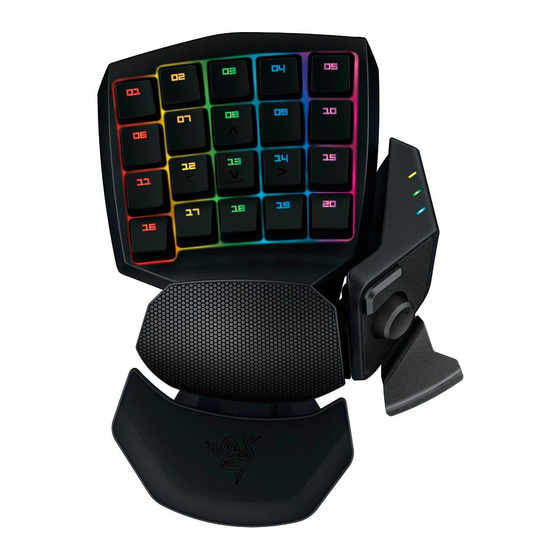 Razer Orbweaver Bedienungsanleitung