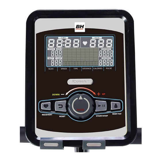 BH FITNESS H8305 Bedienungsanleitung