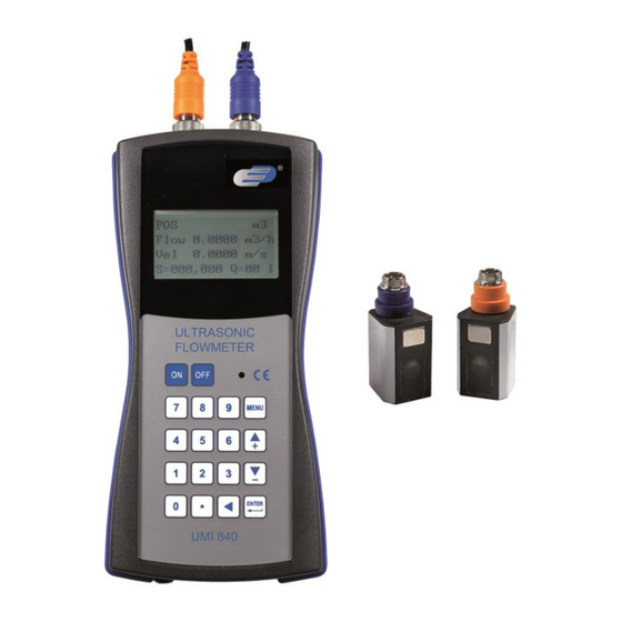 Dostmann UMI 840 Bedienungsanleitung