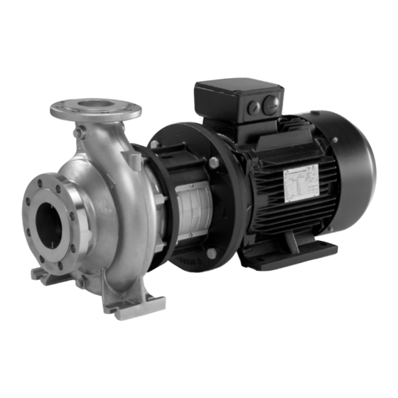 Grundfos NB Montage- Und Betriebsanleitung