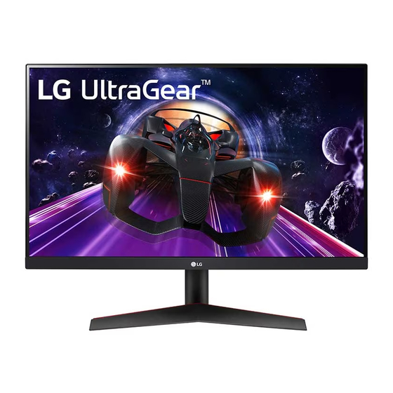 LG UltraGear 24GN600 Kurzanleitung