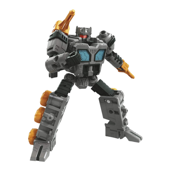 Hasbro Transformers Toys Generations War for Cybertron: Earthrise WFC-E35 Decepticon Fasttrack Bedienungsanleitung