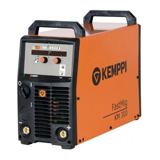 Kemppi FastMig KM 300 Gebrauchsanweisung