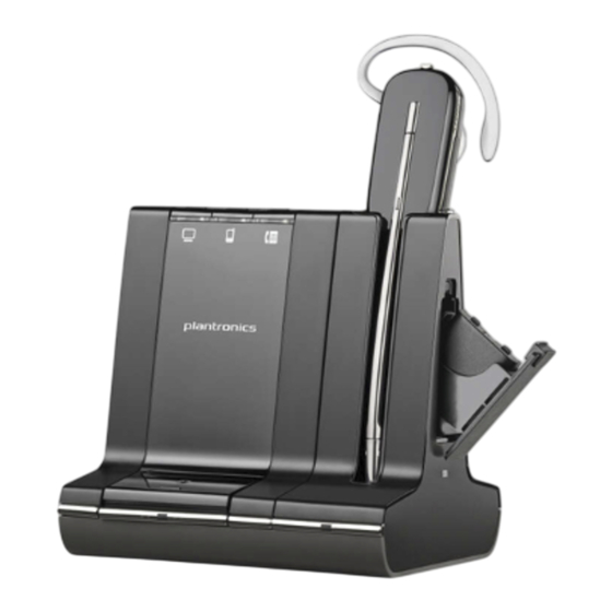 Plantronics Savi W745 Kurzanleitung