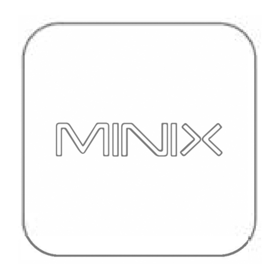 Minix NEO G41V-4 Handbuch