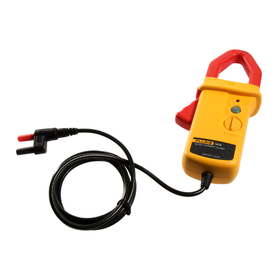 Fluke i410 Anweisungen