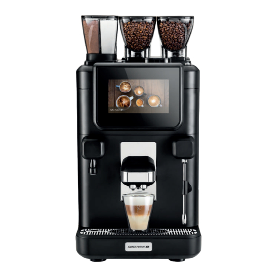 Kaffee Partner BARISTA Ultima Betriebsanleitung