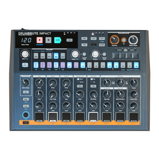 Arturia DrumBrute Impact Bedienungsanleitung