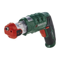 Parkside VISSEUSE MULTI-EMBOUTS SANS FIL RAPIDFIRE 2.0 Originalbetriebsanleitung