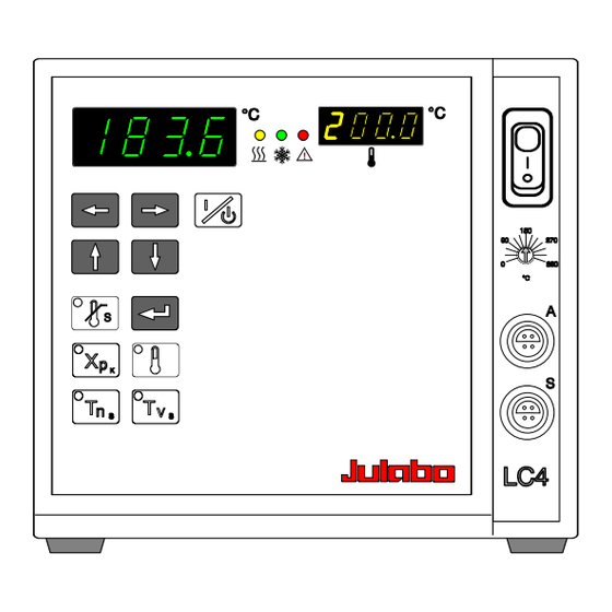 Julabo LC4 Betriebsanleitung