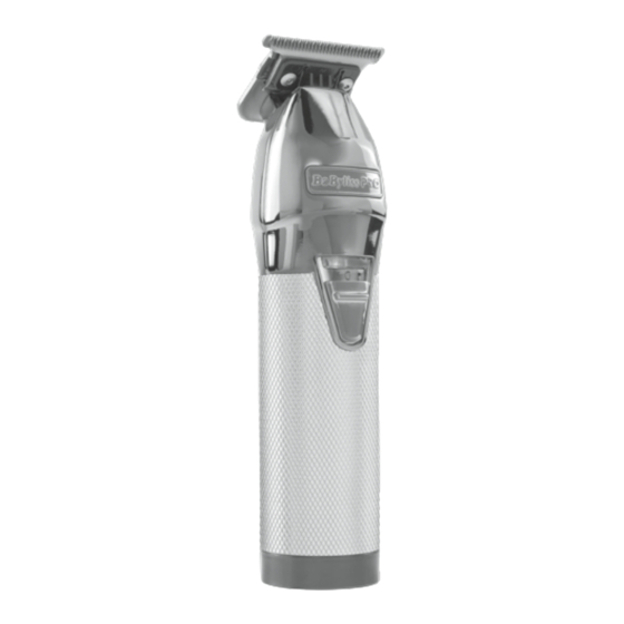 BaByliss PRO 4rtists T169a Bedienungsanleitung