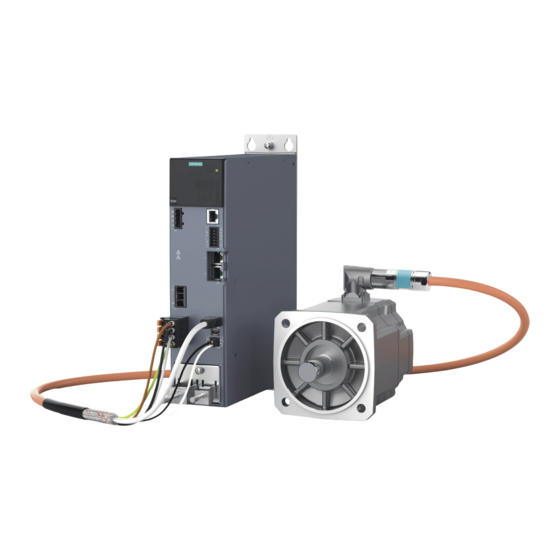 Siemens Sinamics S210 Betriebsanleitung