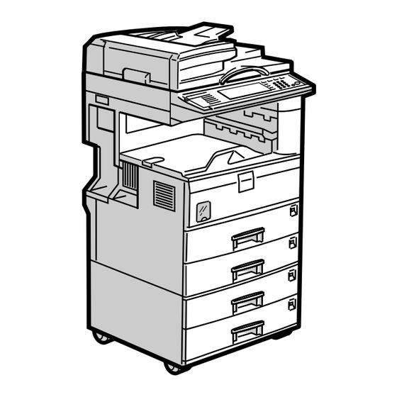 Aficio DSm730 Bedienungsanleitung