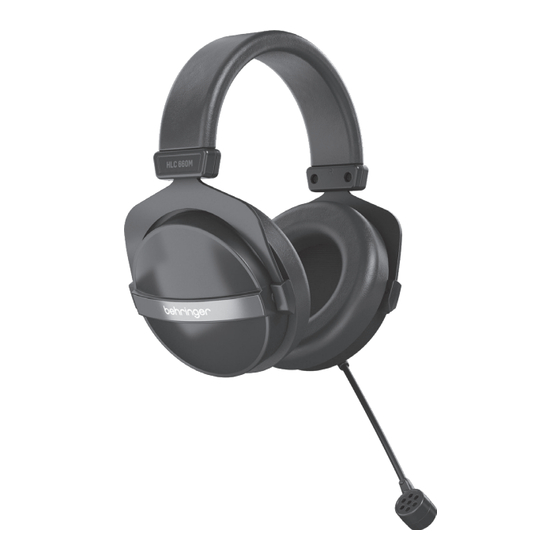 Behringer HLC 660M Bedienungsanleitung