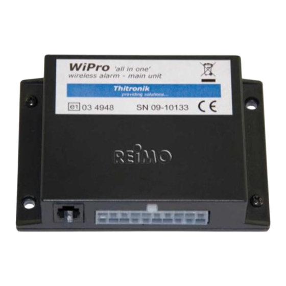 Thitronik WiPro Installationshandbuch