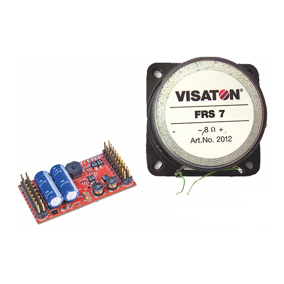 PIKO SmartDecoder XP Sound G Kurzanleitung
