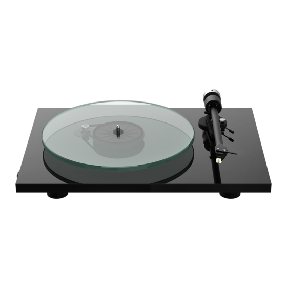 Pro-Ject Audio Systems T2 Super Phono Bedienungsanleitung