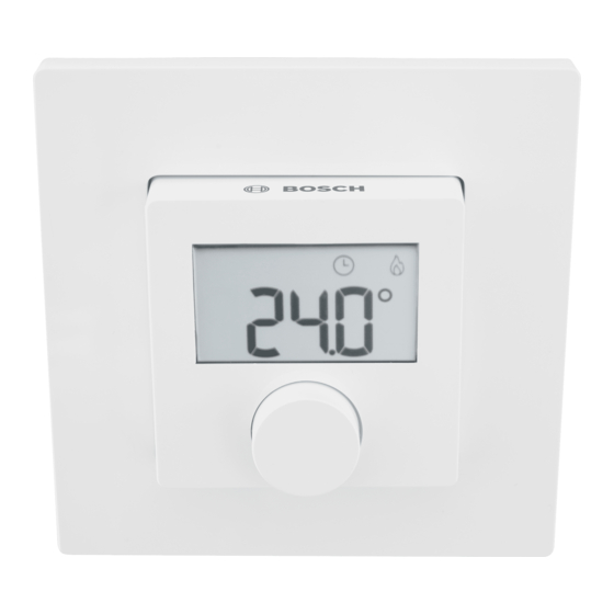 Bosch CR 11 Installationsanleitung