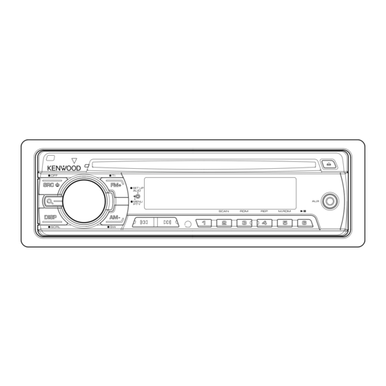 Kenwood KDC-W3544W Bedienungsanleitung