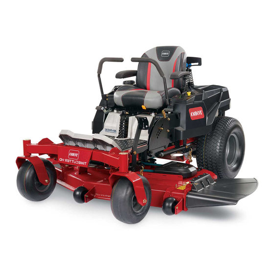 Toro TimeCutter HD X series Handbücher