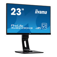 iiyama ProLite XUB2390HS Bedienungsanleitung
