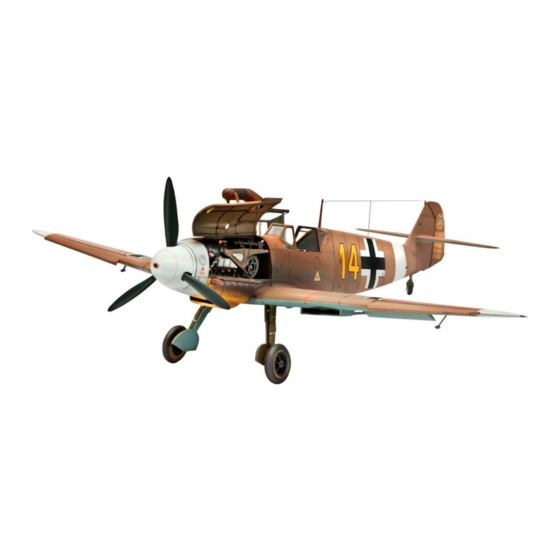 REVELL Bf 109 F-2/4 Bedienungsanleitung