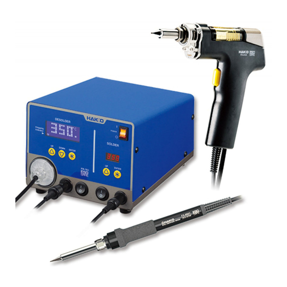 HAKKO FR-701 Betriebshandbuch