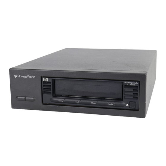 HP StorageWorksDLT VS160 Benutzerhandbuch