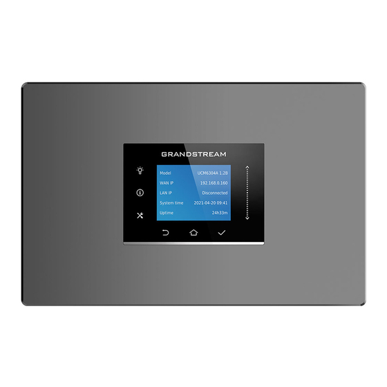 Grandstream UCM6304A Handbücher