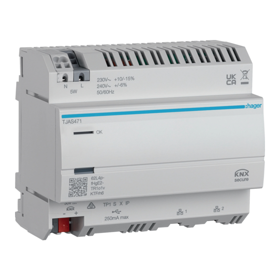 hager domovea basic Installationsanleitung