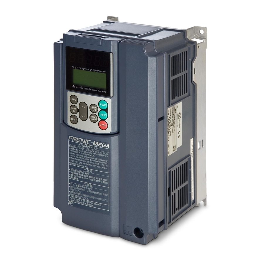Fuji Electric FRENIC MEGA Betriebsanleitung