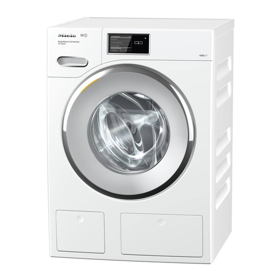 Miele WMV 900-60 CH Gebrauchsanweisung