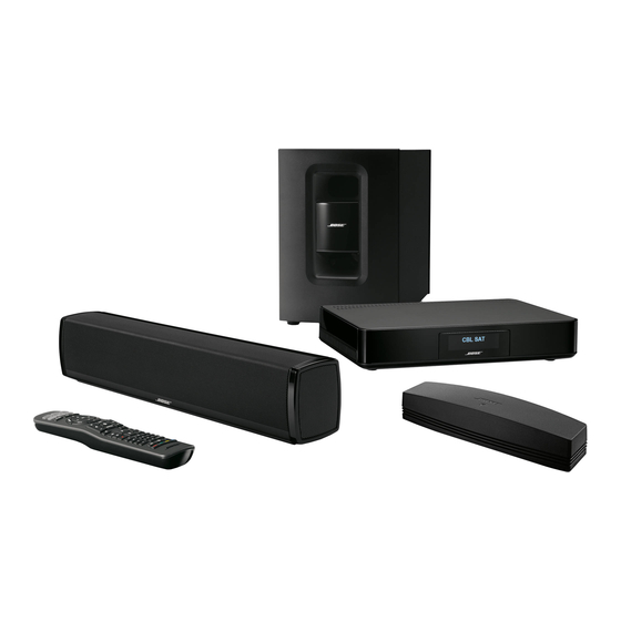 Bose Sound Touch 120 Bedienungsanleitung