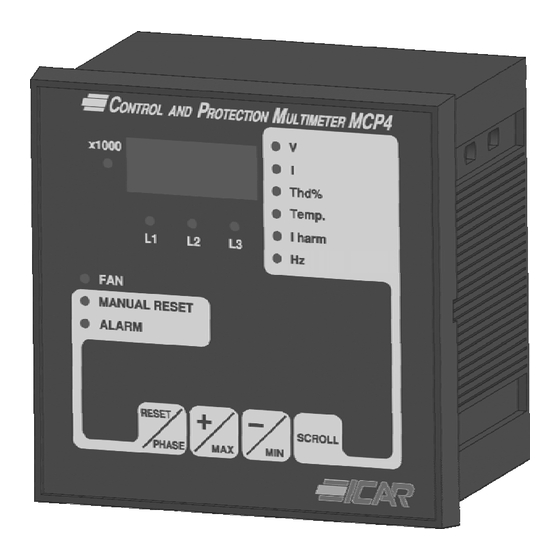 Icar MCP4 Bedienungsanleitung