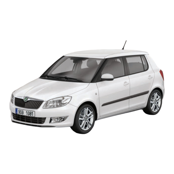 Skoda Fabia Betriebsanleitung