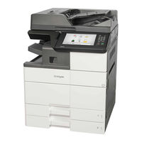 Lexmark XM9100 Series Benutzerhandbuch
