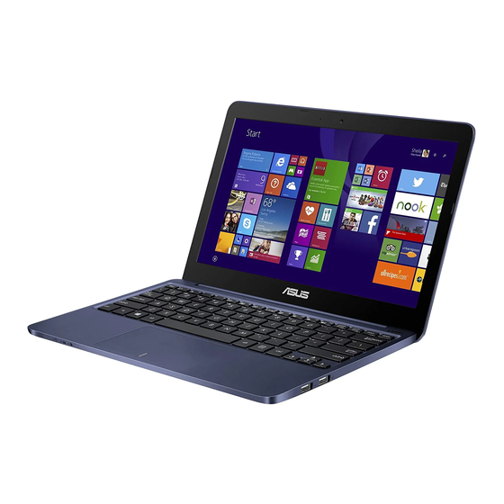 Asus X205T Bedienungsanleitung