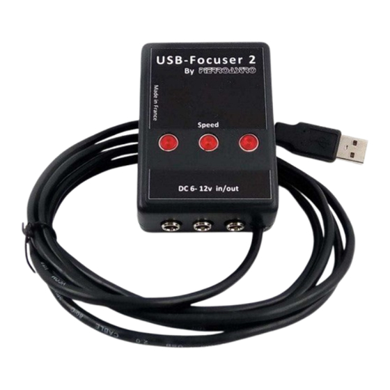 Pierro Astro USB-Focuser 2 Bedienungsanleitung