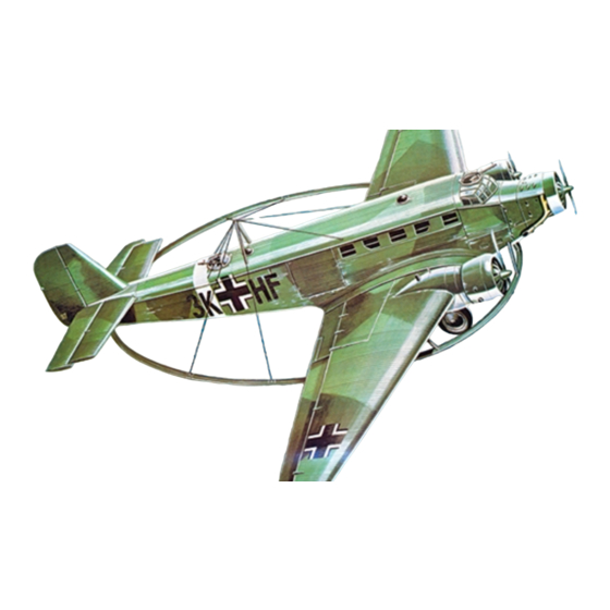 Italeri Ju-52 Mine Sweeper Handbuch