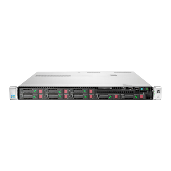 HP ProLiant DL160 Gen8 Benutzerhandbuch