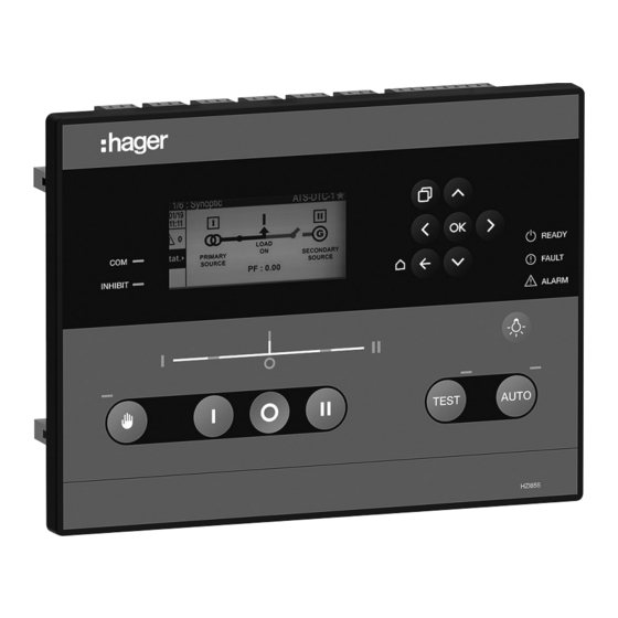 hager HZI855 Bedienungsanleitung