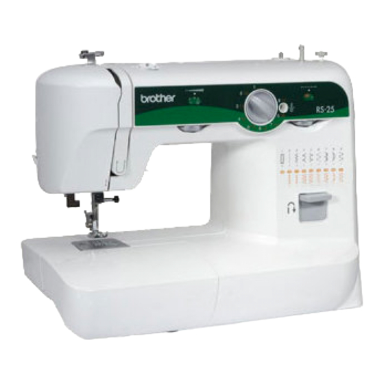 Brother RS-25 Bedienungsanleitung