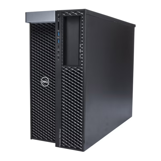 Dell Precision 7920 Tower Benutzerhandbuch