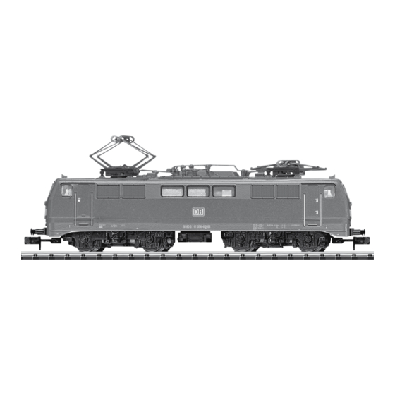 Trix BR111 Handbuch