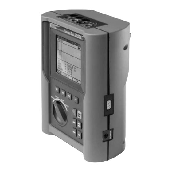 Amprobe ENERGYTEST 2020E Bedienungsanleitung